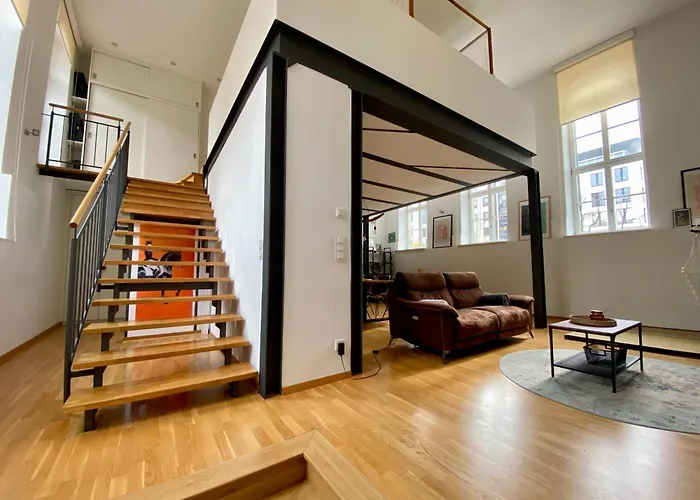 Cityloft Gold - Zentrum / 105qm / Inkl. Parkplatz / Netflix Leipzig